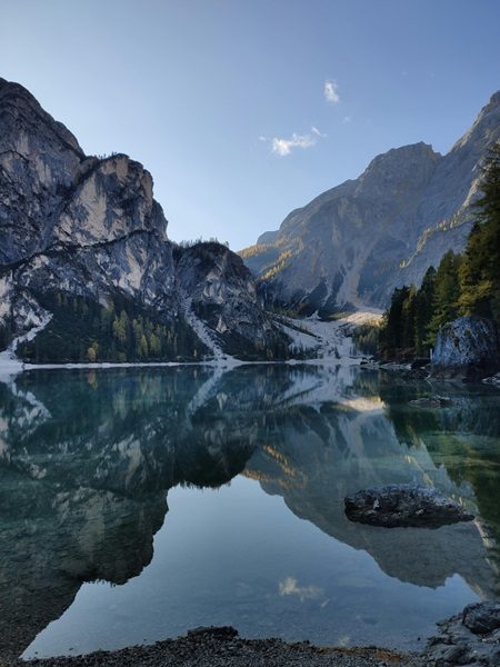 les dolomites lac